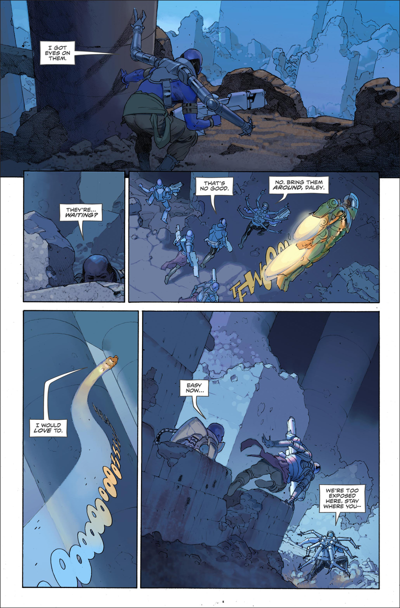 Illustration for article titled War Is a Game (But Still Hell) In Image Comics' New Scifi Series VS